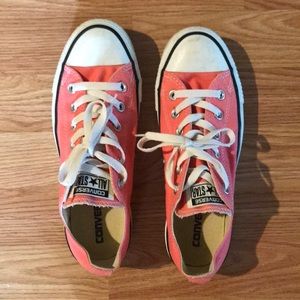 Pink Low Top Converse